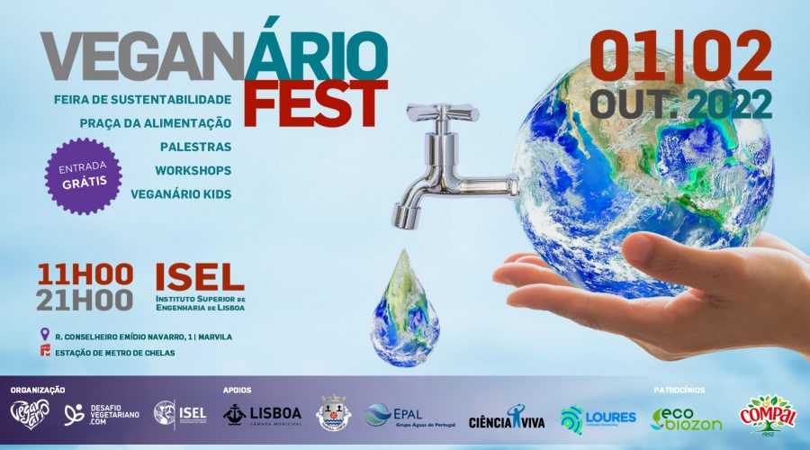 1 e 2 de Outubro – Veganário Fest